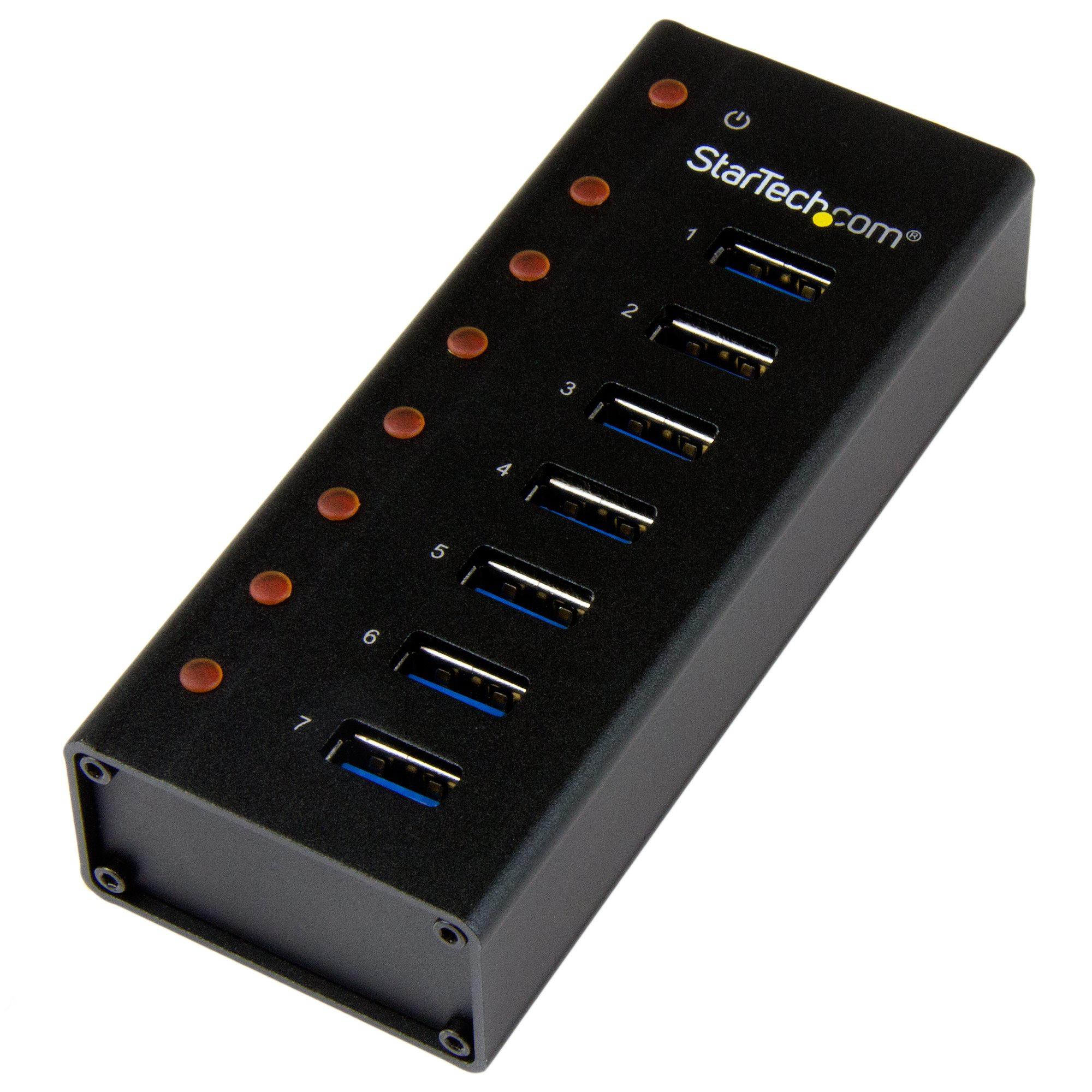 HUB USB 3.0 A 7 PORTE CON