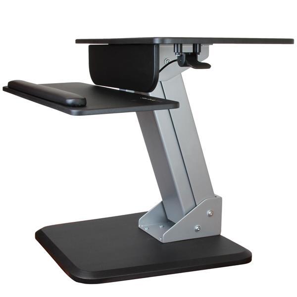 StarTech.com Postazione di lavoro Sit-Stand ergonomica - Altezza regolabile (ERGONOMIC SIT-TO-STAND WORKSTAT - ION ONE TOUCH HE