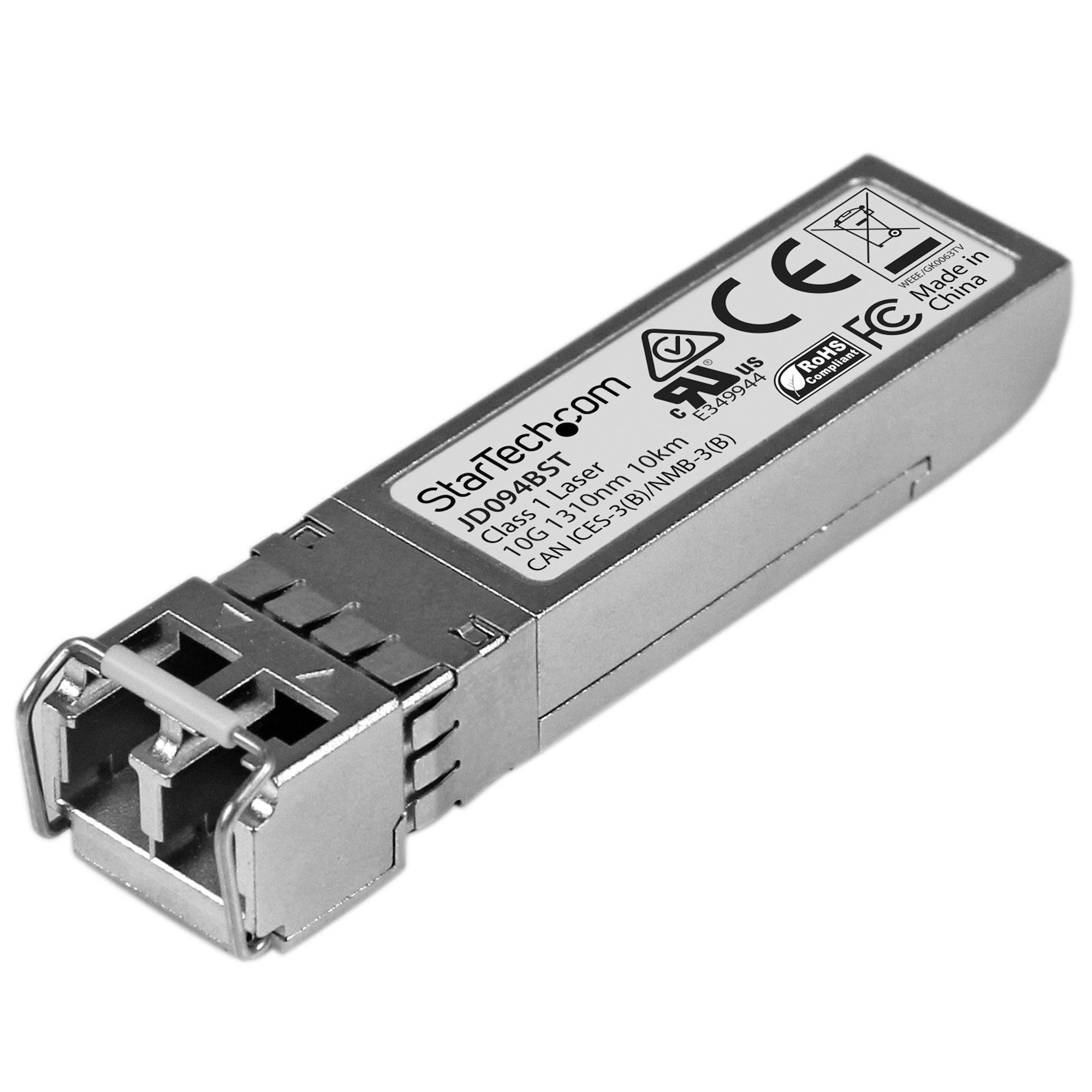 StarTech.com HP JD094B Compatibile Ricetrasmettitore SFP - 10GBASE-LR (10 GB FIBER SFP - 10GBASE-LR - HP JD094B COMPATIBLE SFPS