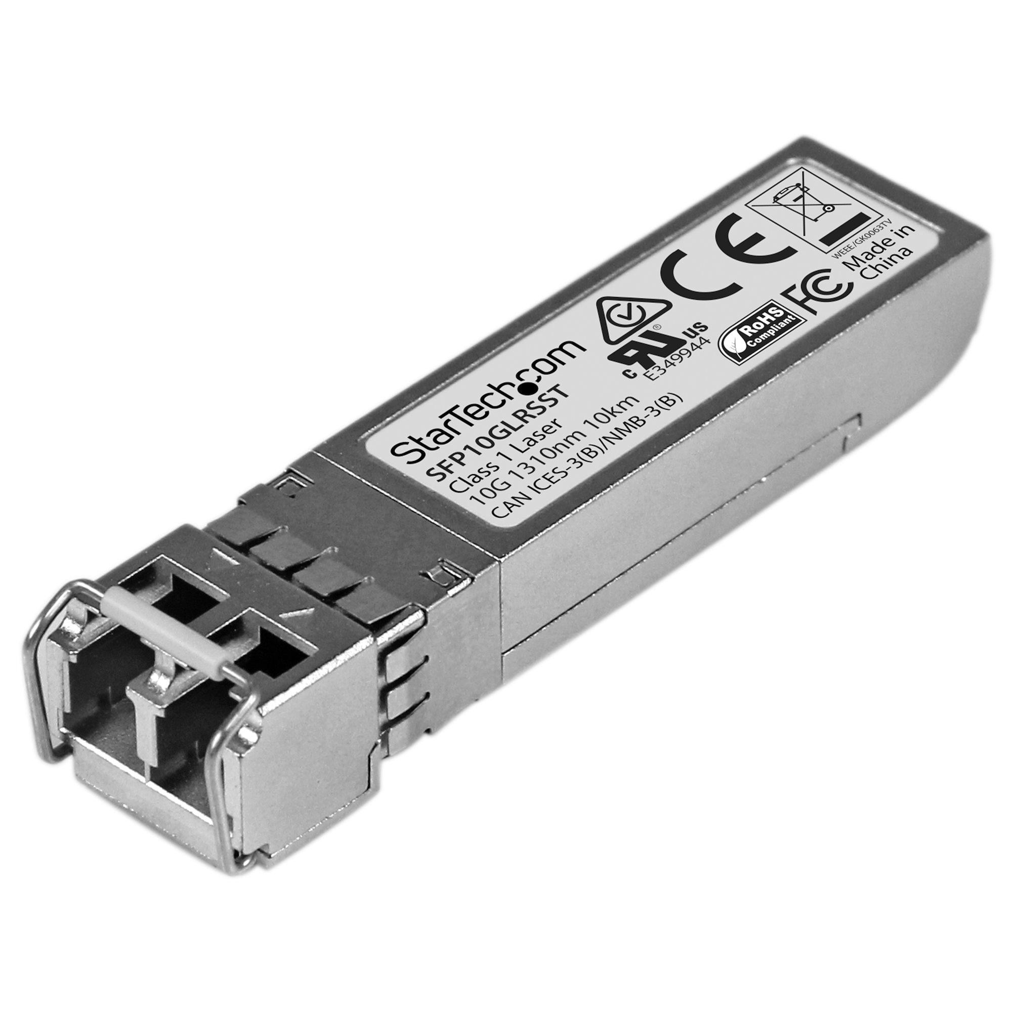 StarTech.com Cisco SFP-10G-LR-S Compatibile - Modulo ricetrasmettitore SFP - 10GBASE-LR (StarTech.com Modulo Ricetrasmettitore