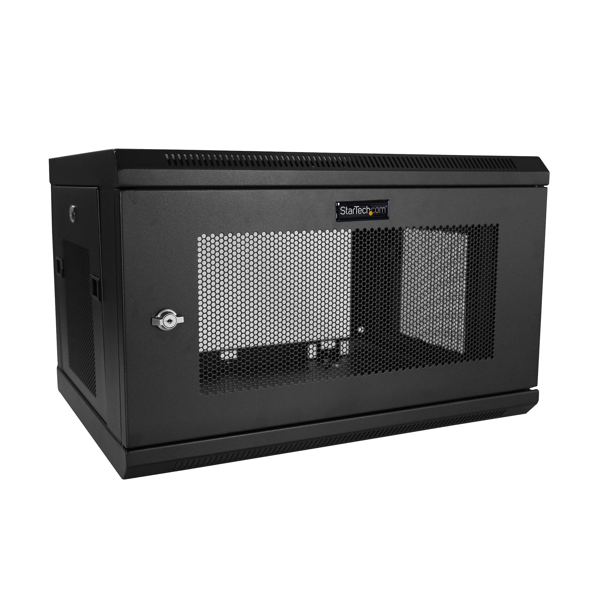 StarTech.com Armadio per Server Rack Montabile a Parete 6U - fino a 17 43cm di profondit (6U Wall Mount Rack Cabinet - 16.9in