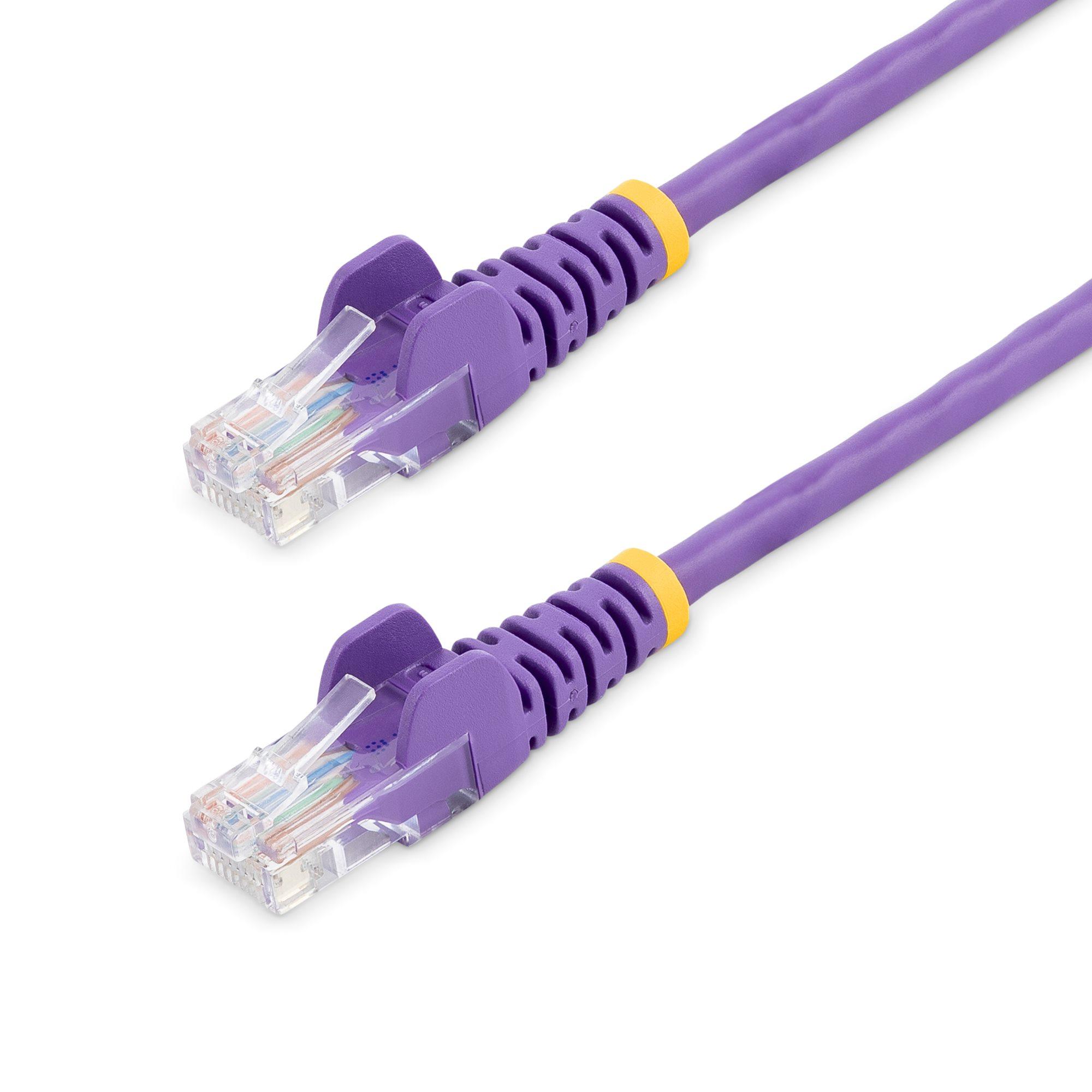 StarTech.com Cavo di Rete da 7m Viola Cat5e Ethernet RJ45 Antigroviglio (StarTech.com Cavo di Rete da 7m Viola Cat5e Ethernet R
