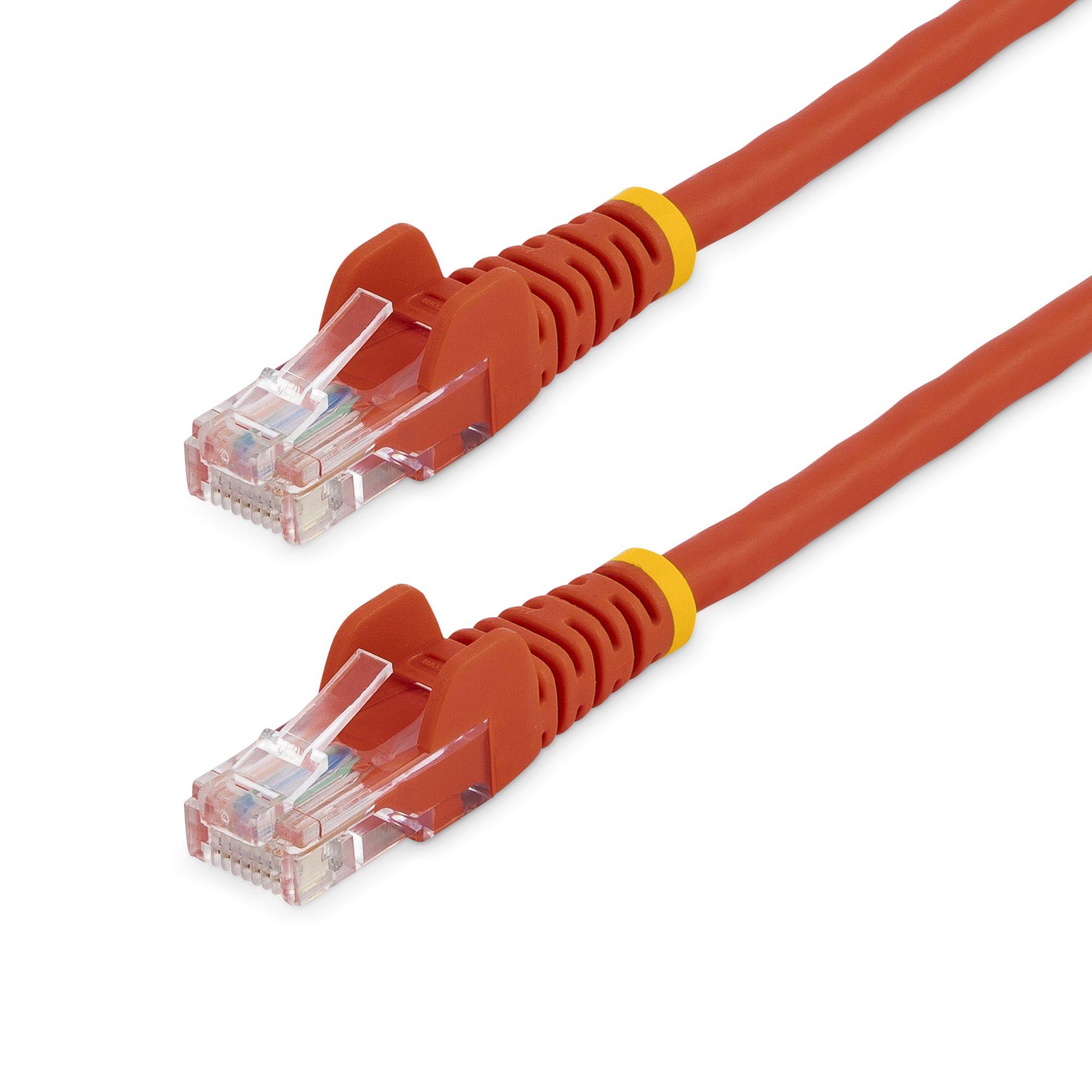 StarTech.com Cavo di Rete da 7m Rosso Cat5e Ethernet RJ45 Antigroviglio (7M RED CAT5E CABLE - SNAGLESS ETHERNET CABLE - UTP)