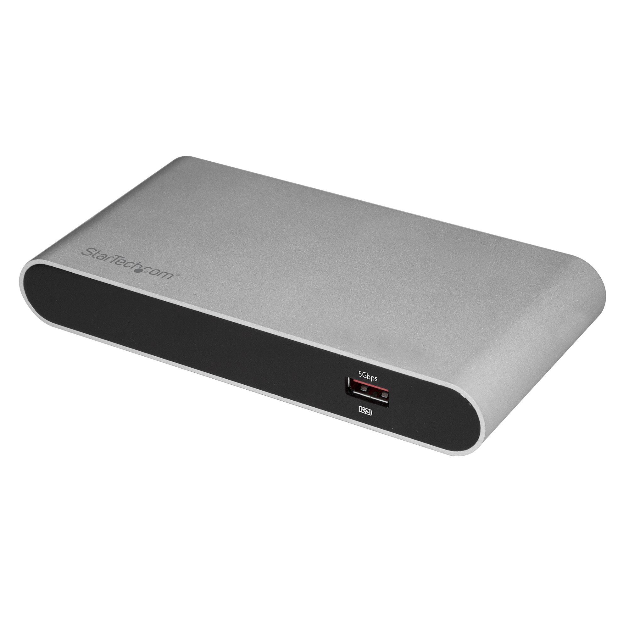 StarTech.com Controller esterno da Thunderbolt 3 a USB - 3 chip host USB dedicati - 1 ciascuno per porte USB-A da 5Gbps 1 condi