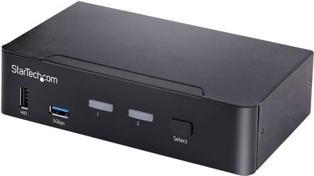 SWITCH KVM USB C A DUE PORTE DP