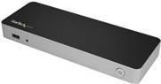 StarTech.com Docking Station USB-C per portatili a doppia uscita Video Dual-4K - USB Power Deliver 60W - Lettore Scheda Memoria