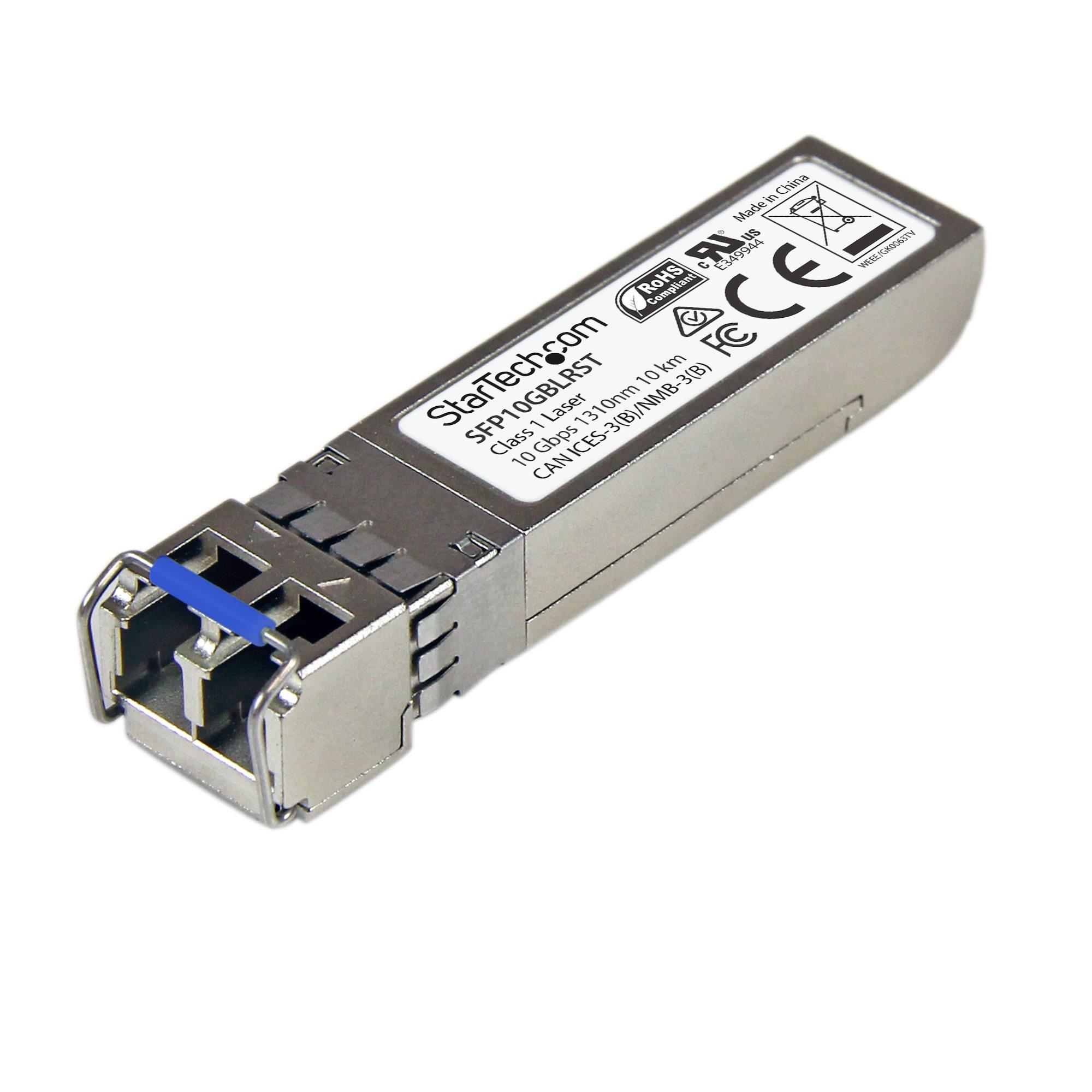 StarTech.com Modulo Ricetrasmettitore SFP+ in Fibra 10 Gigabit Conforme MSA - 10GBASE-LR (10GBASE-LR SFP+MSA COMPLIANT - 10G SF