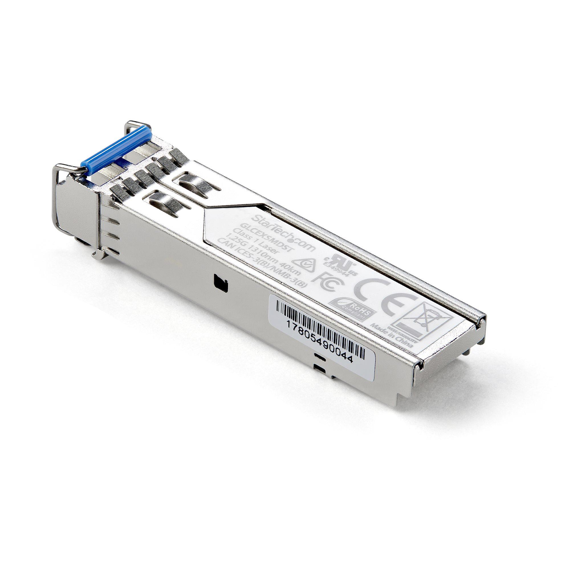 StarTech.com Modulo Ricetrasmettitore SFP in Fibra Gigabit Conforme MSA - 1000BASE-EX (StarTech.com Modulo Ricetrasmettitore SF