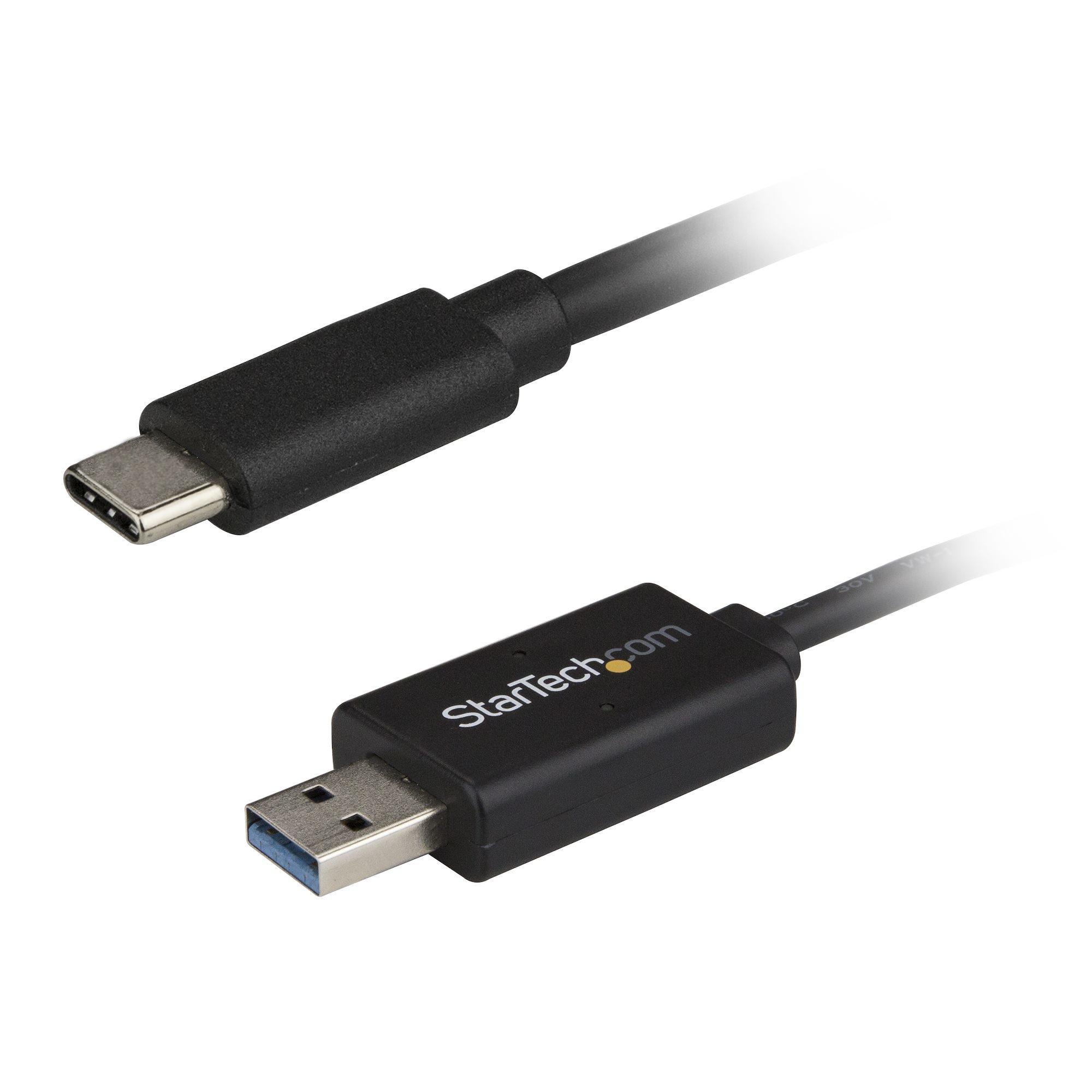 StarTech.com Cavo Trasferimento Dati per Mac e Windows - USB-C a USB-A da 2m (INCHData Transfer Cable USB C to A Mac/Win INCH)