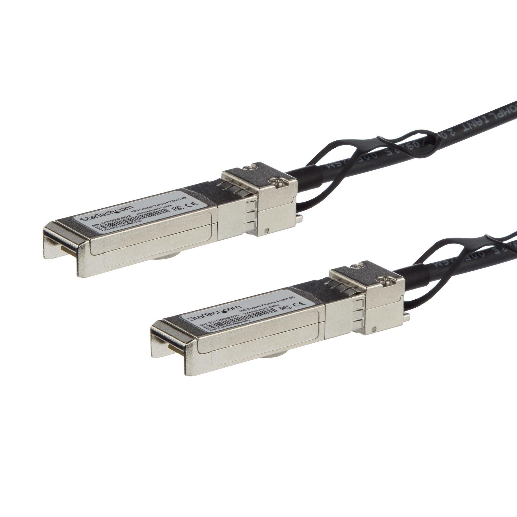 StarTech.com Cisco SFP-H10GB-CU50CM Compatibile - Cavo Modulo SFP ad attacco diretto - 0.5 m (0.5m 1.6ft 10Gb SFP Direct Attach