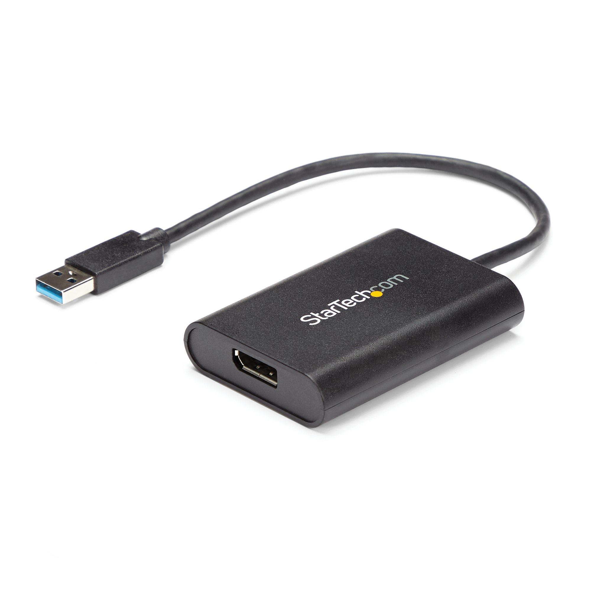 StarTech.com Adattatore USB a DisplayPort - USB 3.0 - 4K 30Hz (USB 3.0 TO DISPLAYPORT ADAPTER - 4K EXTERNAL CONVERTER DONGLE)