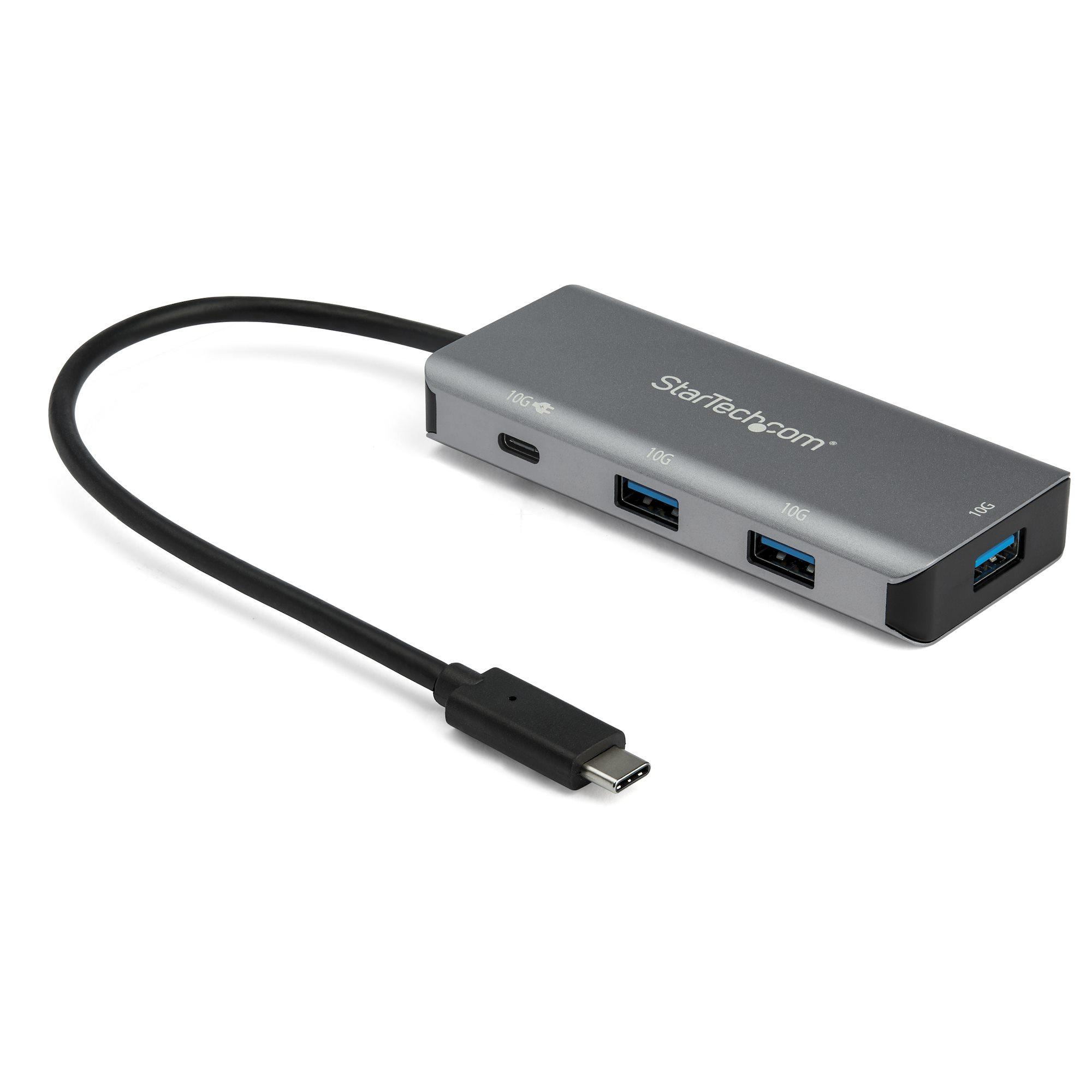 4-PORT USB-C HUB WITH PD 3.0