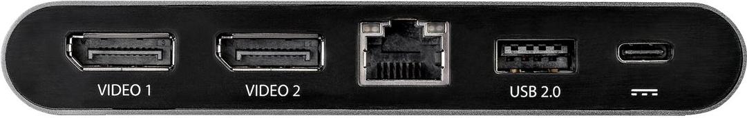 StarTech.com Docking Station USB-C per Portatili Windows - 2 x 4K DP - 100W PD 3.0 (USB C MULTIPORT ADAPTER 100W PD - DUAL DP U