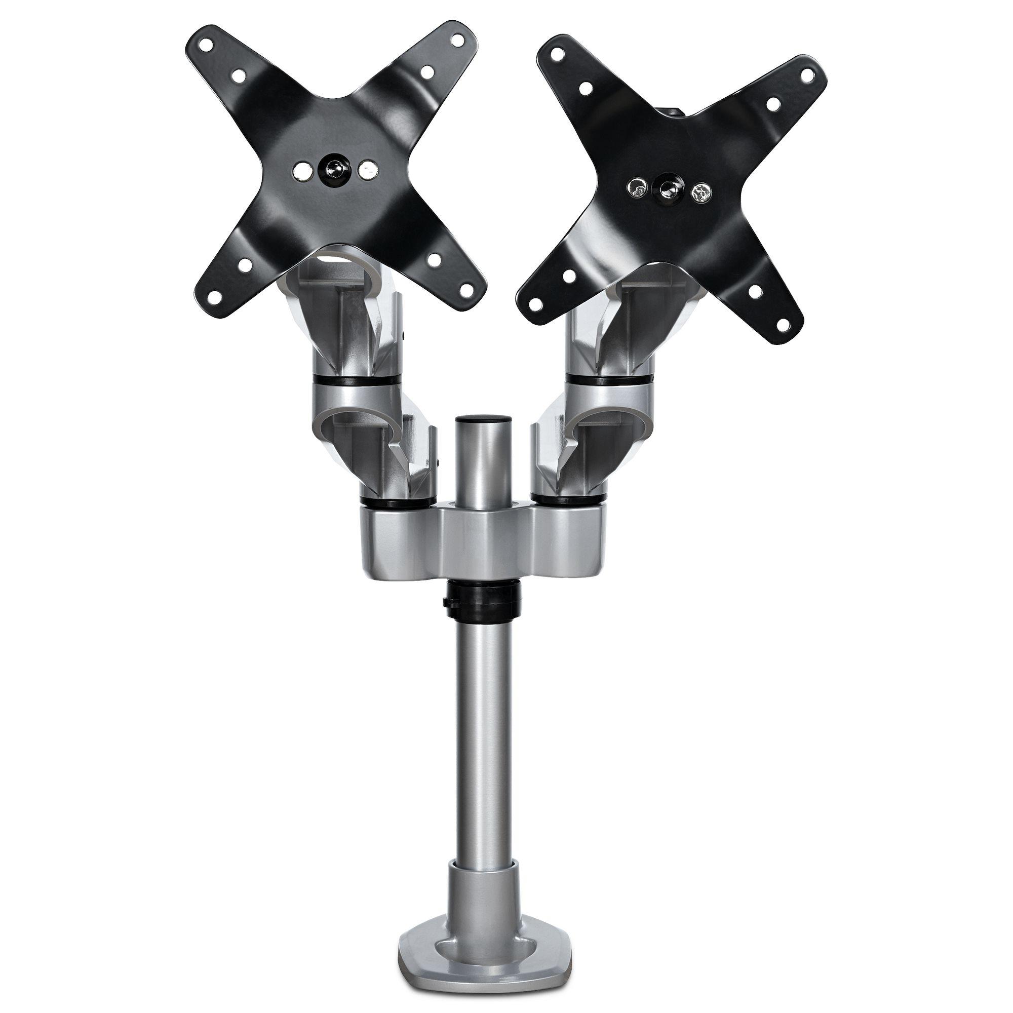 StarTech.com Supporto per Doppio Monitor da Scrivania - Articolabile - Premium (DESK MOUNT DUAL MONITOR ARM - ERGONOMIC VESA MO