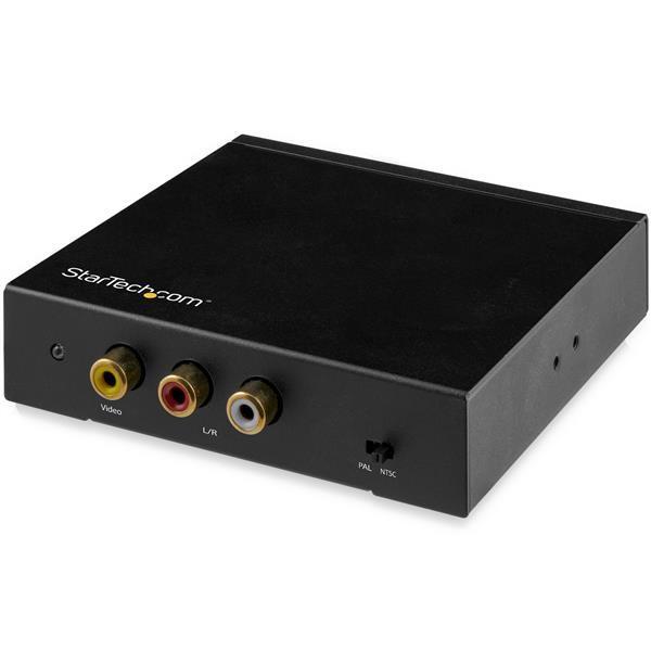 StarTech.com Convertitore HDMI a RCA con Audio (HDMI TO RCA CONVERTER BOX - WITH AUDIO-COMPOSITE VID ADAPTER)