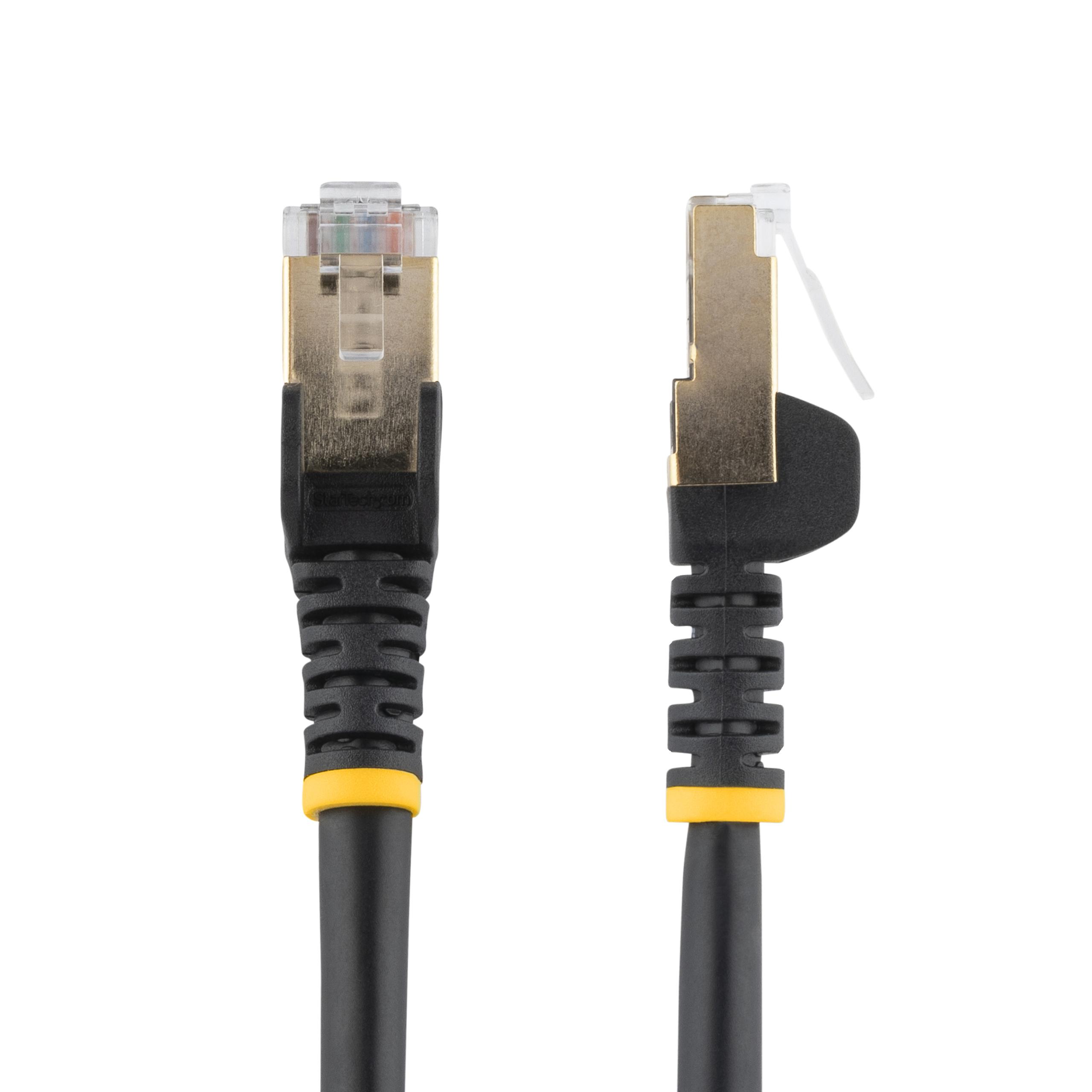 StarTech.com Cavo di rete Ethernet RJ45 CAT6a da 5m - Nero (StarTech.com Cavo di rete Ethernet RJ45 CAT6a da 5m - Nero - Cavo i