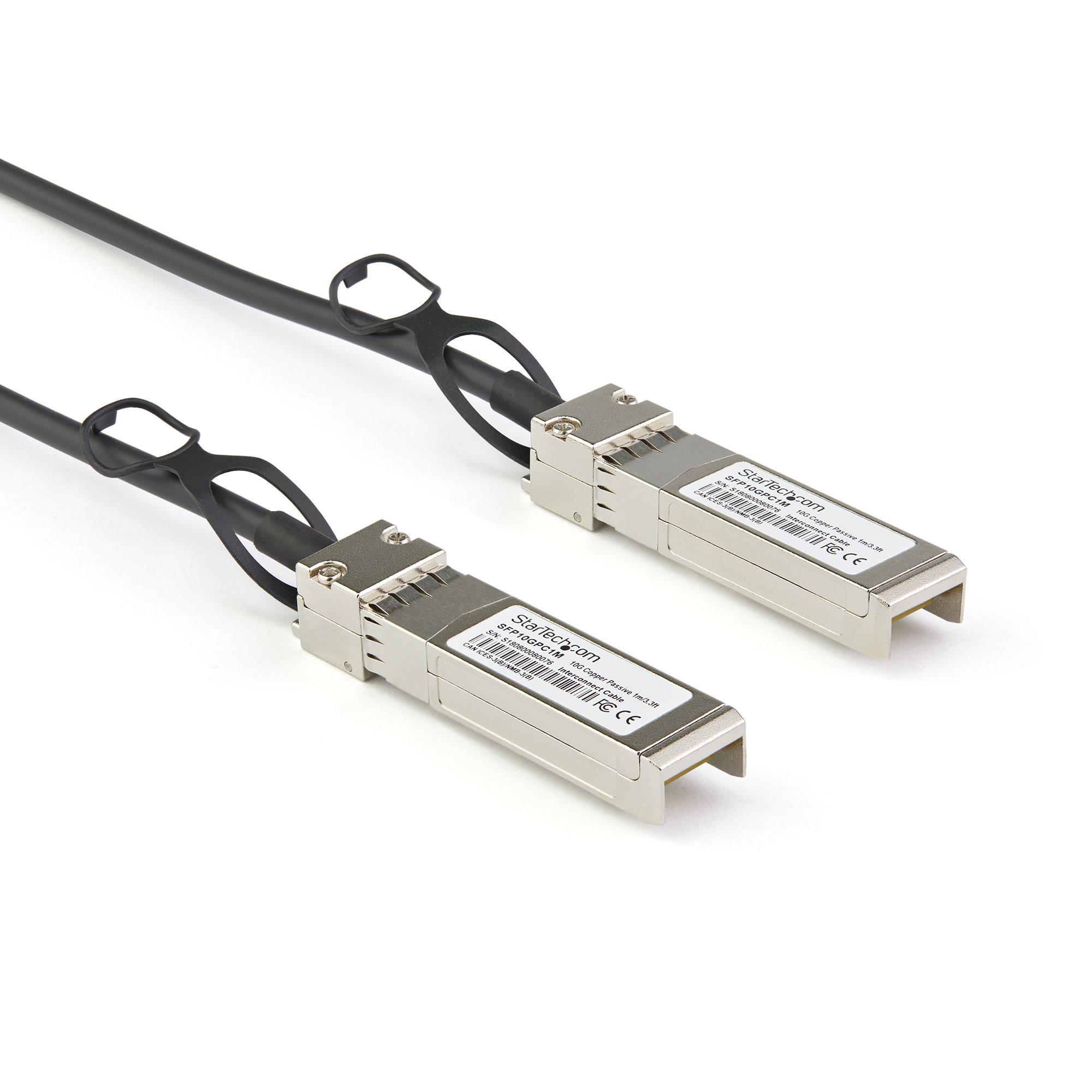 StarTech.com Cavo Twinax con collegamento diretto SFP compatibile con Dell EMCDAC-SFP-10G-2M - 2 m (SFP Cable - DAC-SFP-10G-2M