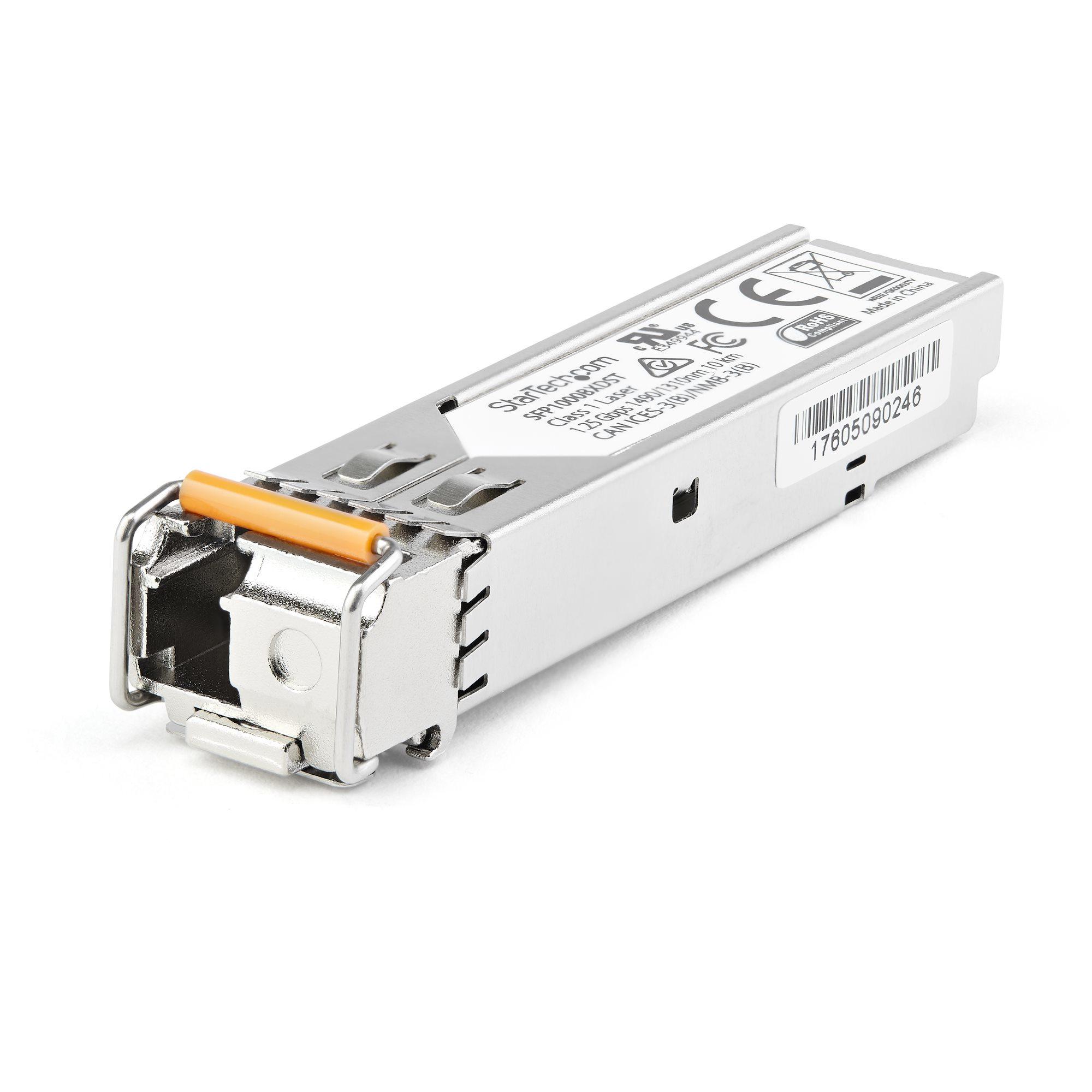 StarTech.com Modulo ricetrasmettitore SFP compatibile con Dell EMC SFP-1G-BX10-U - 1000BASE-BX10 a monte (StarTech.com Modulo r