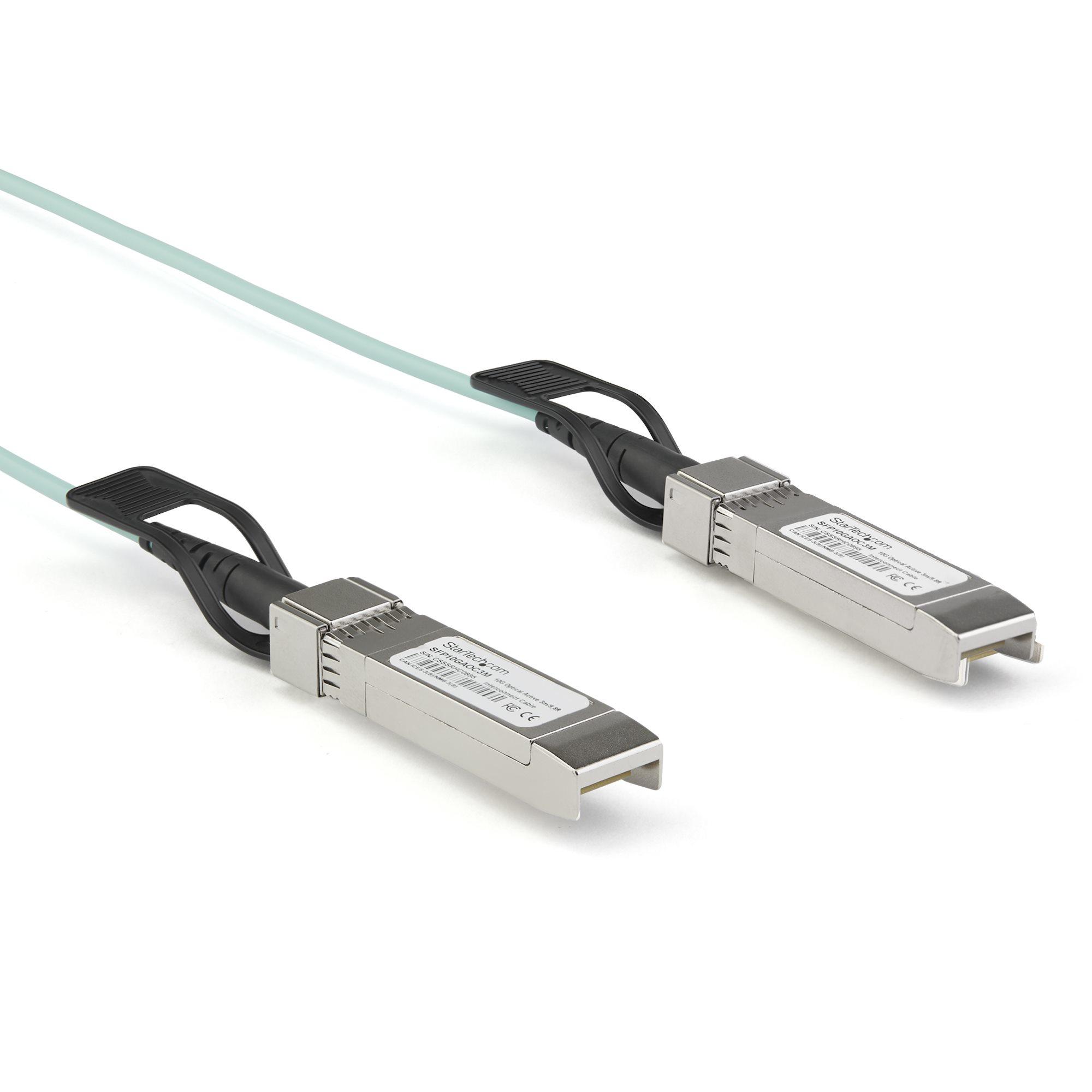 StarTech.com cavo ottico attivo SFP compatibile con Dell EMC AOC-SFP-10G-3M - 3 m (DELL EMC AOC-SFP-10G-3M COMP - ACTIVE OPTICA