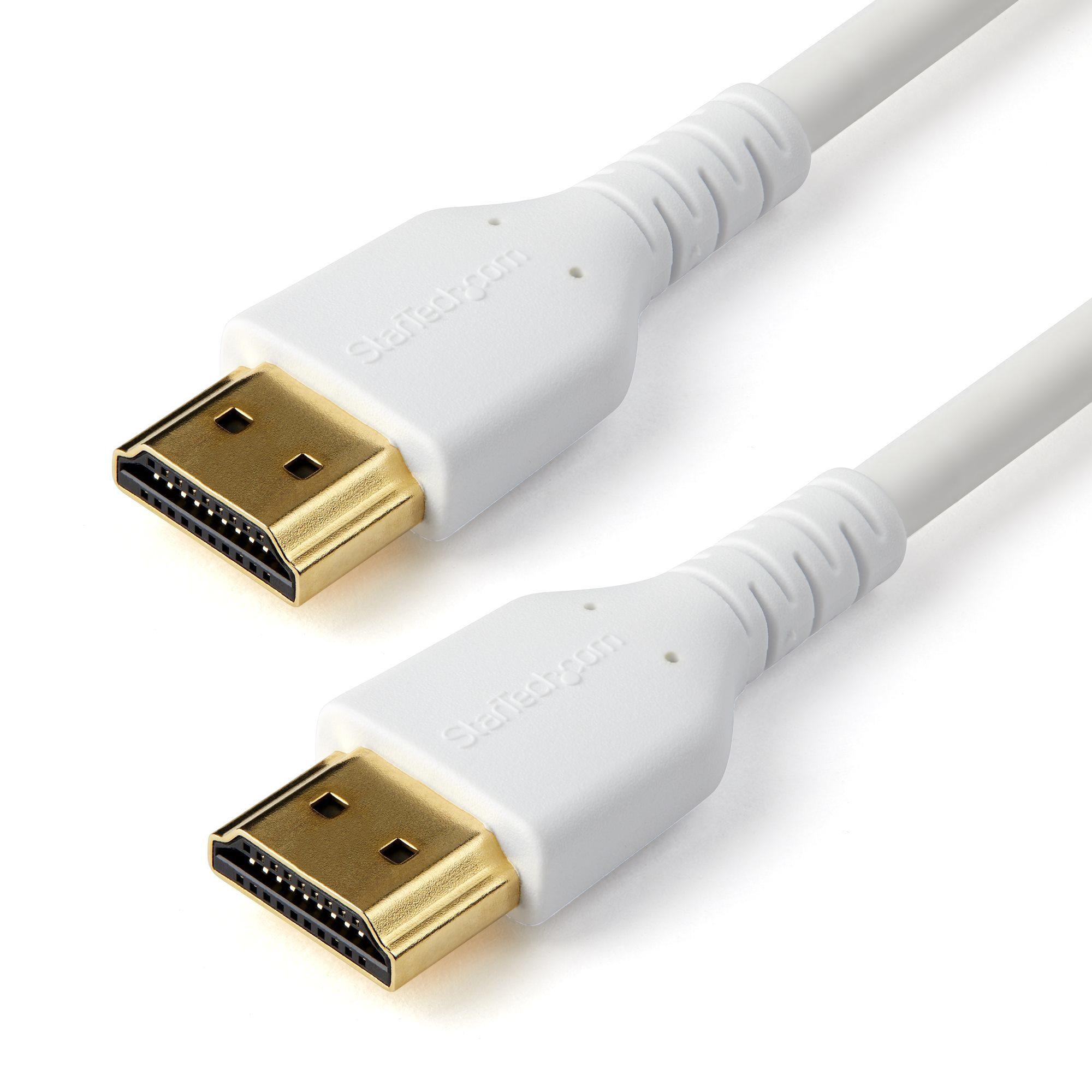 StarTech.com Cavo HDMI 2.0 certificato Premium da 1m - Cavo video HDMI con Ethernet ad alta velocit - UHD 4K 60Hz HDR - Cavo H