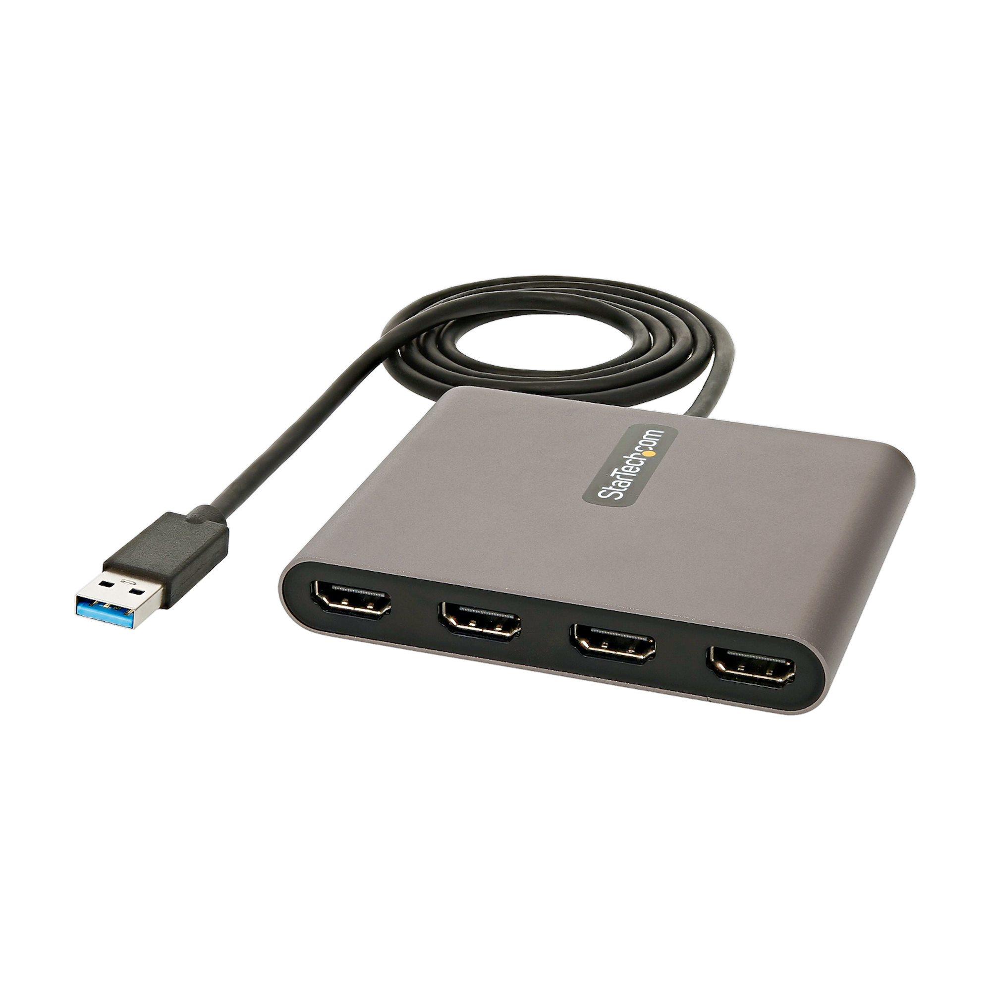 ADATTATORE USB A A HDMI X4
