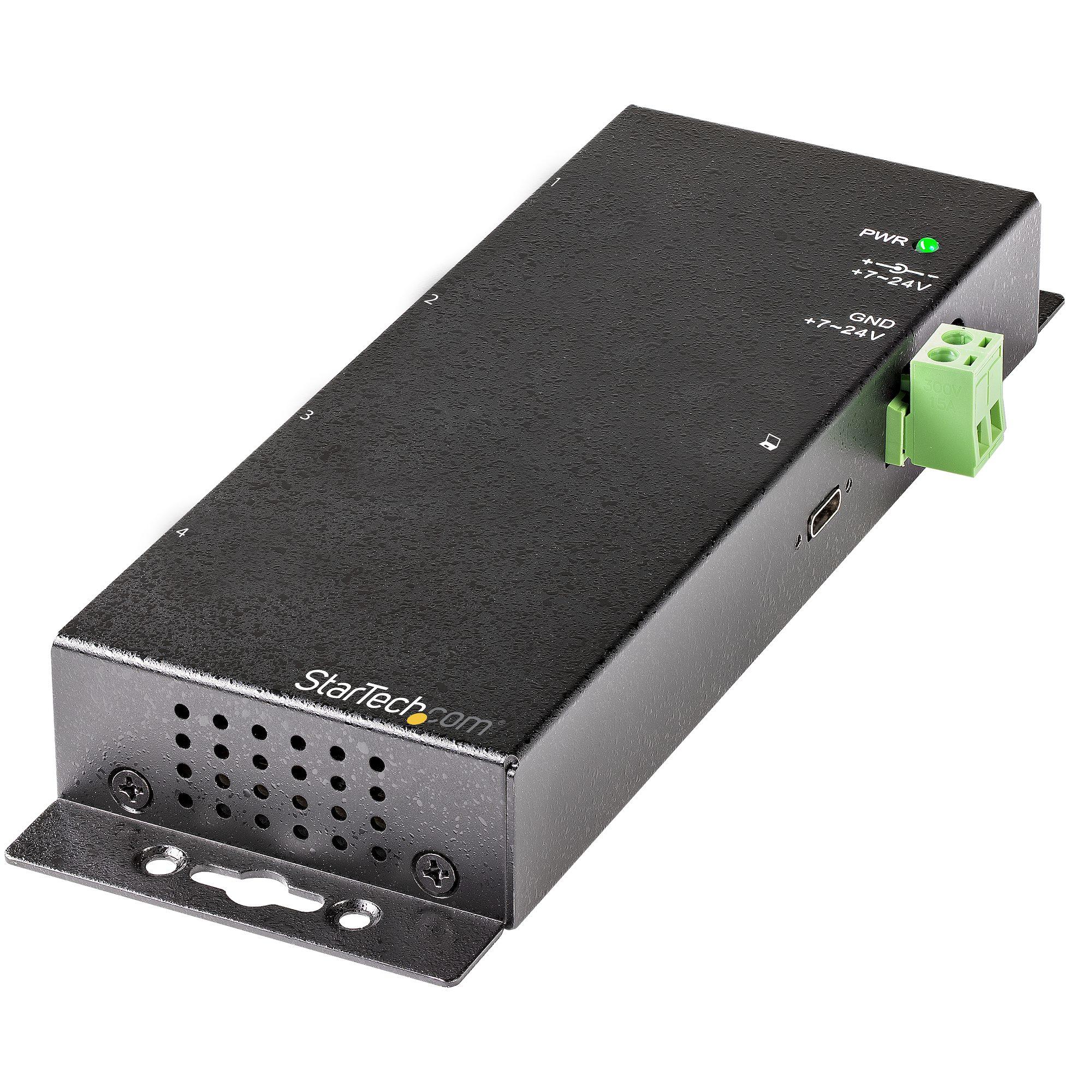 StarTech.com Hub US- C USB-A a 4 Porte 10 Gbps - Replicatore di porte 2x USB Type C e 2x USB Type A in metallo - Hub USB 3.1 Ge