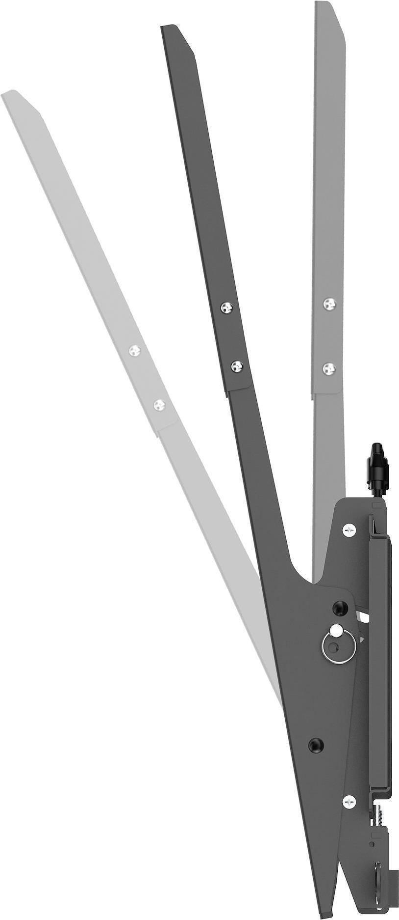 StarTech.com Supporto TV da parete verticale - Supporto verticale robusto per TV VESA da 40-55 50kg - Staffa per segnaletica di
