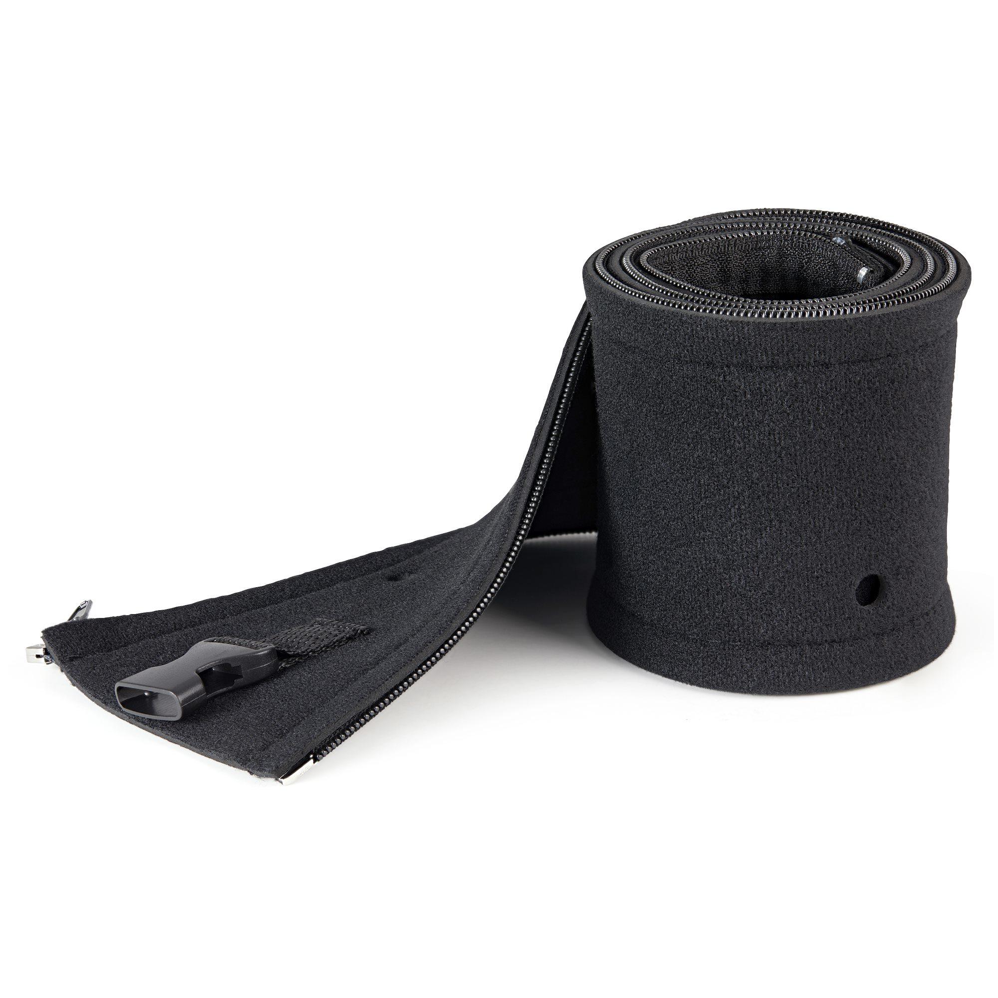 StarTech.com Guaina flessibile per la gestione dei cavi in neoprene da 1 m con cerniera e fibbia - 3 cm di diametro - Tubo pass