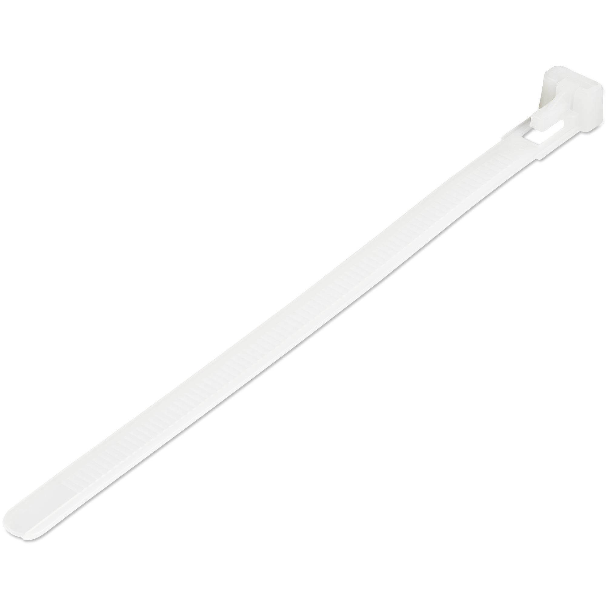StarTech.com Fascette fermacavo riutilizzabili da 15 cm - 7 mm di larghezza 35 mm di diametro del fascio e resistenza alla traz