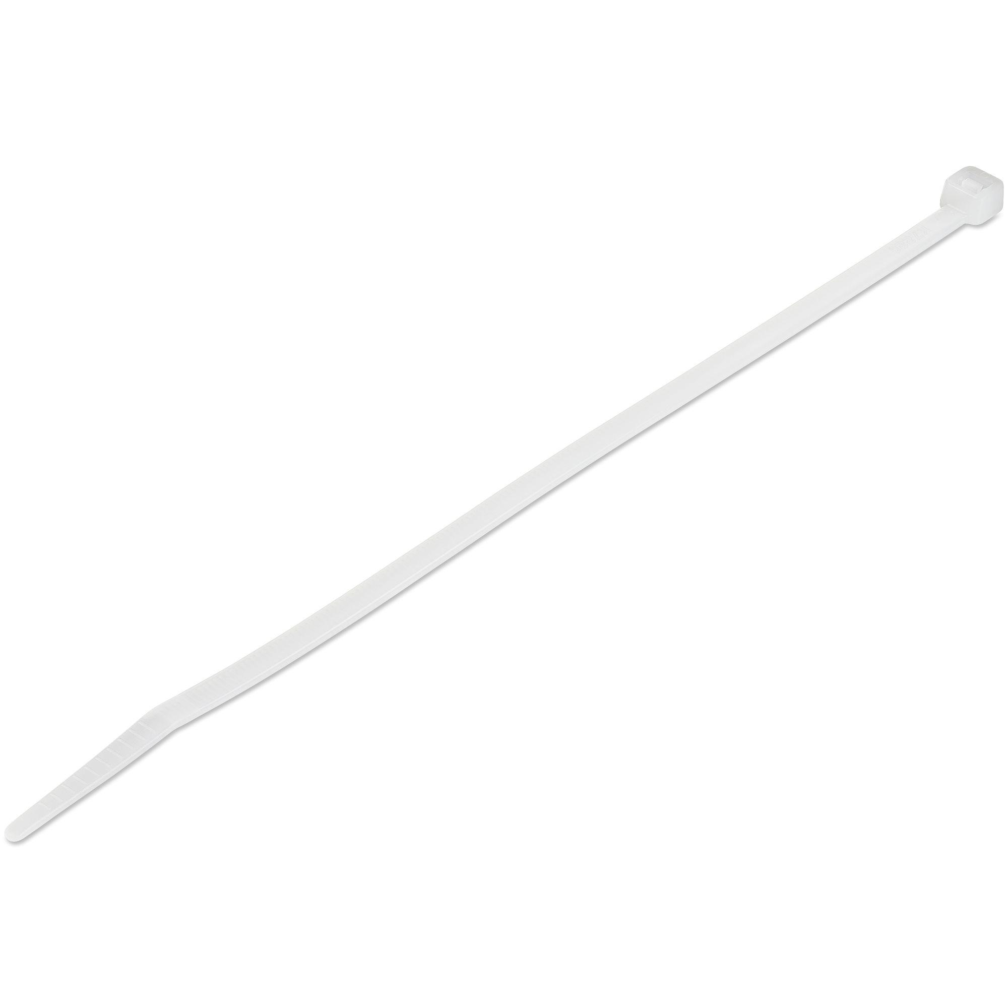 StarTech.com Fascette fermacavo riutilizzabili da 20 cm - 4 mm di larghezza 55mm di diametro del fascio e resistenza alla trazi