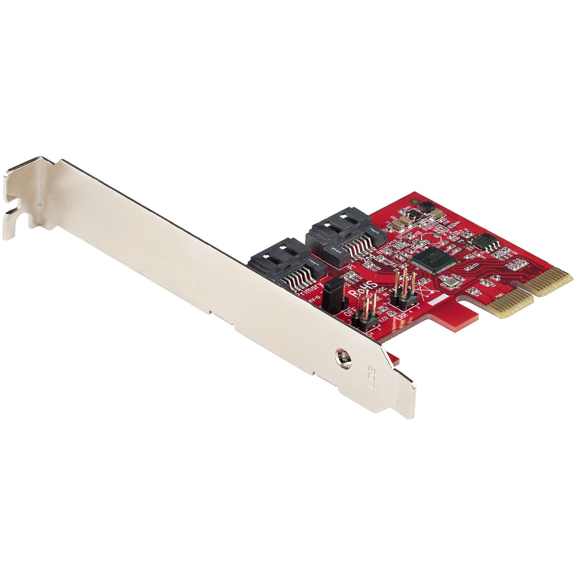 SCHEDA PCIE SATA A 2 PORTE -