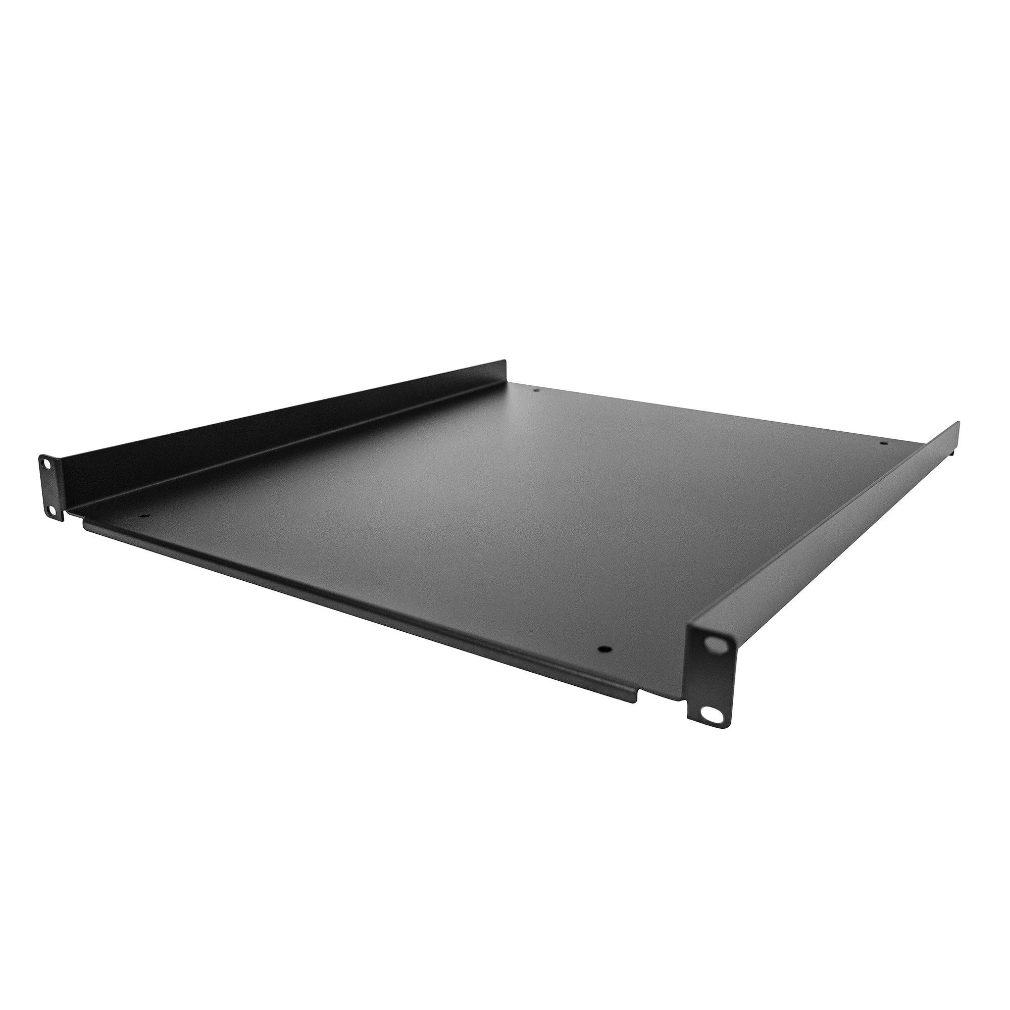 StarTech.com Mensola Rack 19 1U - Ripiano per Armadio Rack 19 pollici a sbalzo per Dispositivi e Apparecchiature di rete non in