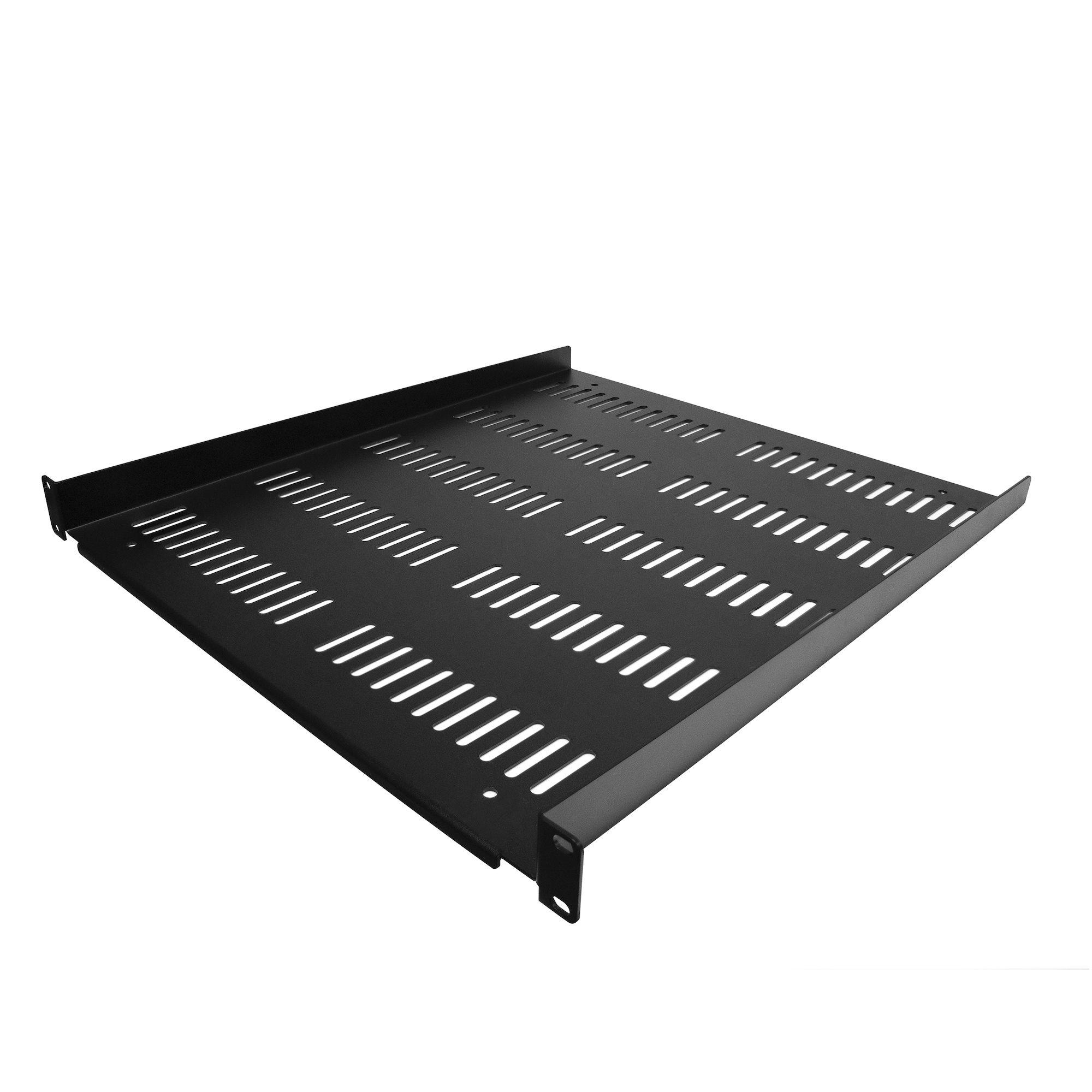 StarTech.com Mensola Rack 19 1U - Ripiano Ventilato per Armadio Rack 19 pollici a sbalzo per Dispositivi e Apparecchiature di r
