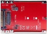 StarTech.com Adattatore SSD M.2 a U.3 Per Unit M.2 PCIe NVMe Adattatore/convertitore host PCIe M.2 a U.3 da 25 SFF-TA-1001 con