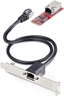StarTech.com Scheda di Rete M.2 2280 2.5GbE a 1 porta velocit multi-Gigabit 2.5G/1G/100M/10M NIC NBASE-T 802.3bz M.2 BM Key In