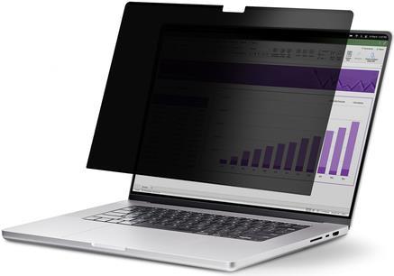 StarTech.com Filtro privacy per MacBook Pro 21/23 da 16 Privacy Screen Protector antiriflesso rimovibile e reversibile pellicol