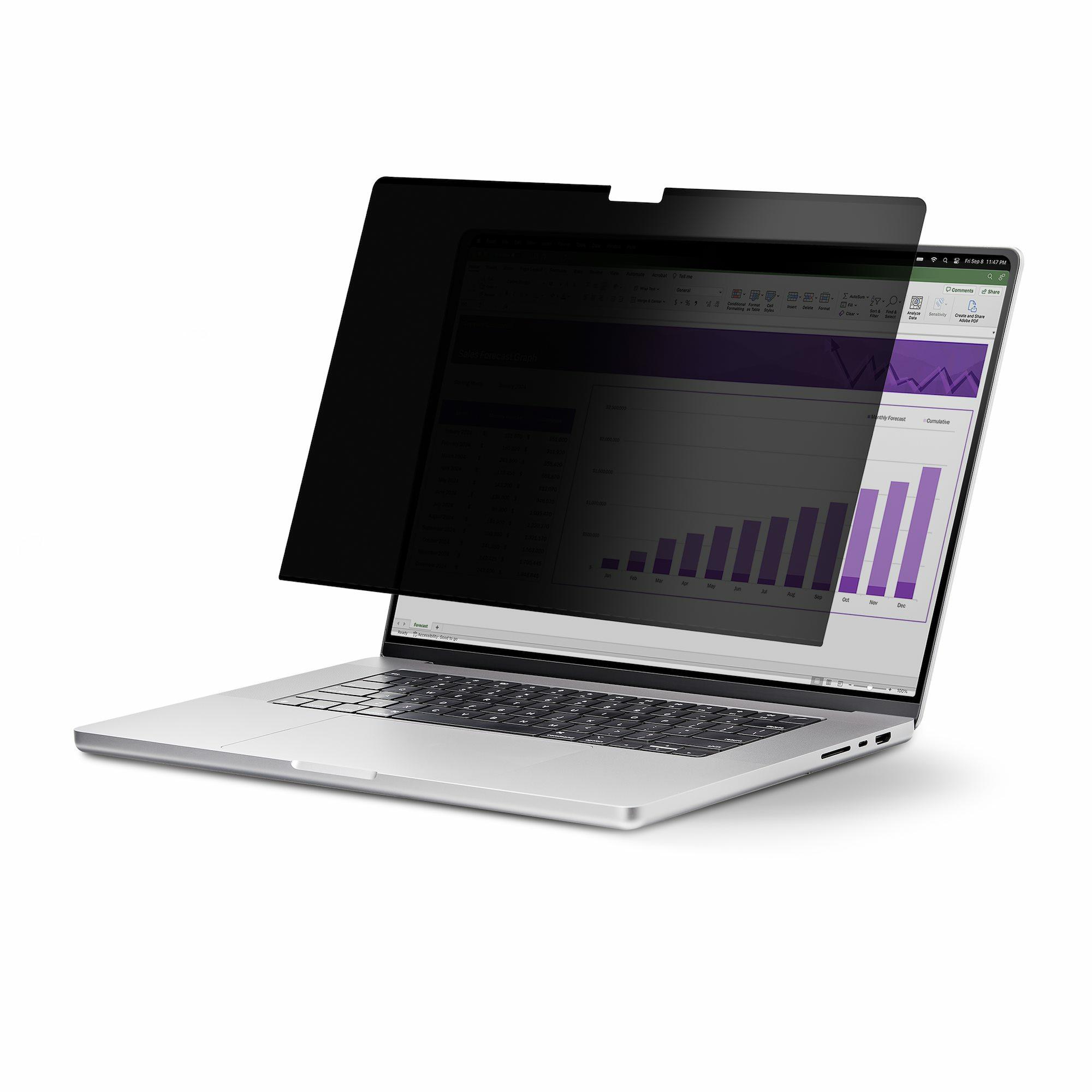 StarTech.com Filtro Privacy Touch da 17 1610 antiriflesso pellicola protettiva per monitor di computer portatile angolo di visu