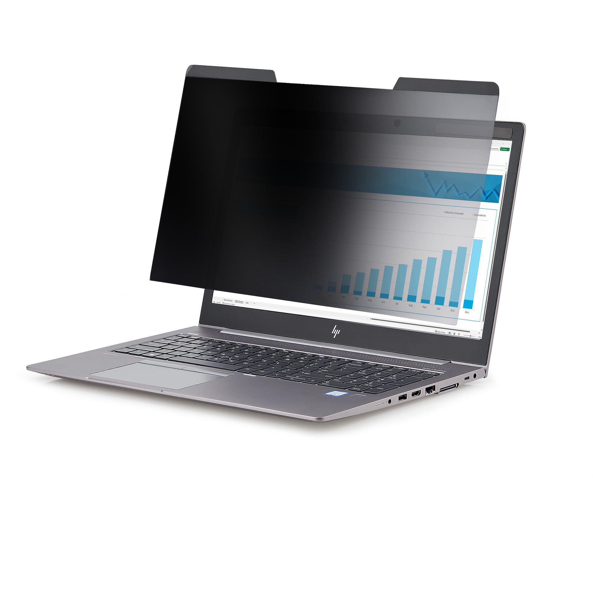StarTech.com Filtro Privacy Magnetico per Laptop da 14 169 Pellicola Protettiva Reversibile per la Sicurezza del Monitor e ridu