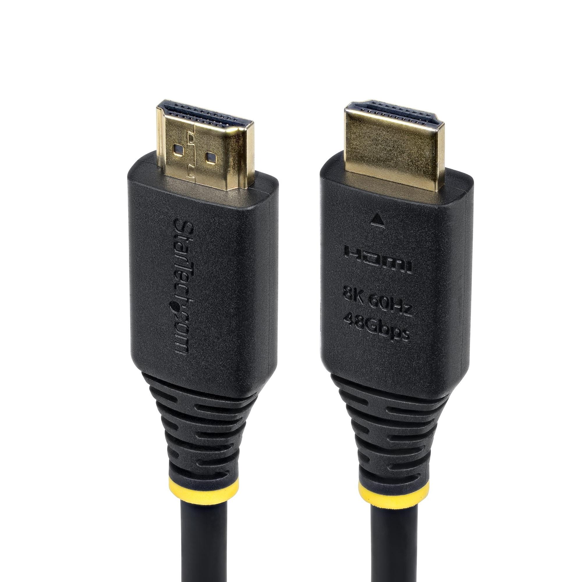 StarTech.com Cavo HDMI 2.1 8K da 2m, Cavo HDMI Certificato ad Altissima Velocità 48 Gbps, 8K 60Hz / 4K 120Hz HDR10+ / eARC; Ca