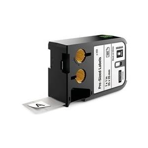 DyMo XTL 250 permanenteband, poliestere nero su WeiÃƒÂ£ (25 x 25 mm)