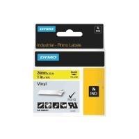 DYMO Etichette in vinile IND (Dymo 1805431 24mm Black on Yellow)