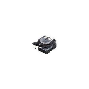 DYMO Poliestere Permanente IND (Dymo 1805442 6mm Black on White Tape)