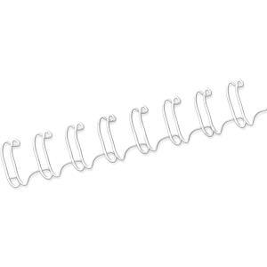 Fellowes 53215 accessori per la rilegatura (Fellowes Binding Wire Element A4 6mm 34 Loop White[Pack 100] 53215)