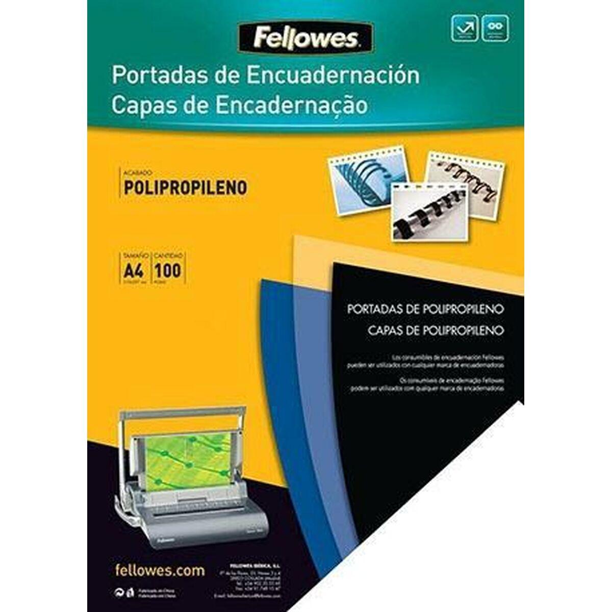 Copertura Fellowes Fantaisie A4, 50pk Rilegatura Trasparente A4 polipropilene Plastica (50 Unità )