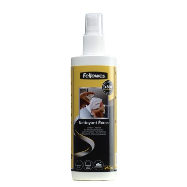Fellowes 250ml Screen Cleaning Spray LCD/TFT/Plasma Pulitore ad aria compressa per la pulizia delle attrezzature (Fellowes 9971