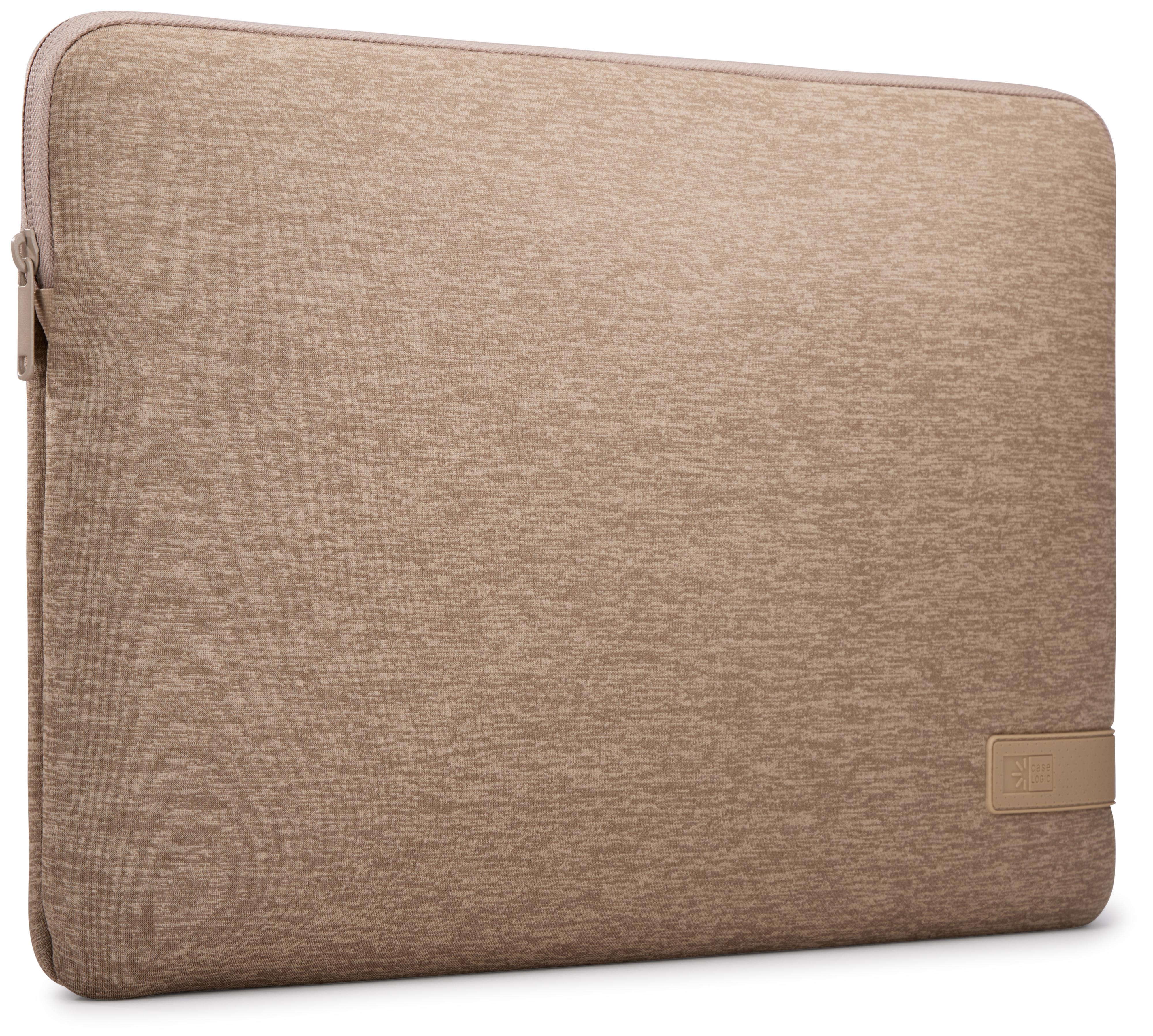 Custodia per notebook CaseLogic da 15,6'' Beige Boulder Beige, custodia riflettente, 39,62 cm