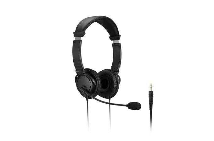Kensington Cuffie classiche con Jack da 35 mm con microfono e controllo del volume (HIFI HEADPHONES)