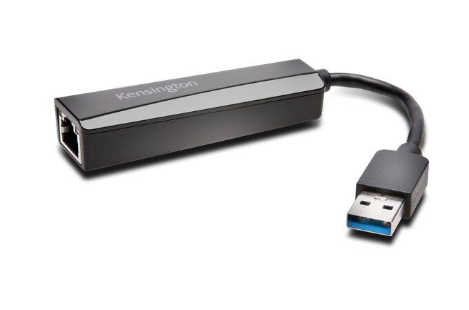 Kensington UA0000E Adattatore Ethernet USB-A Ã¢â‚¬â€ Nero