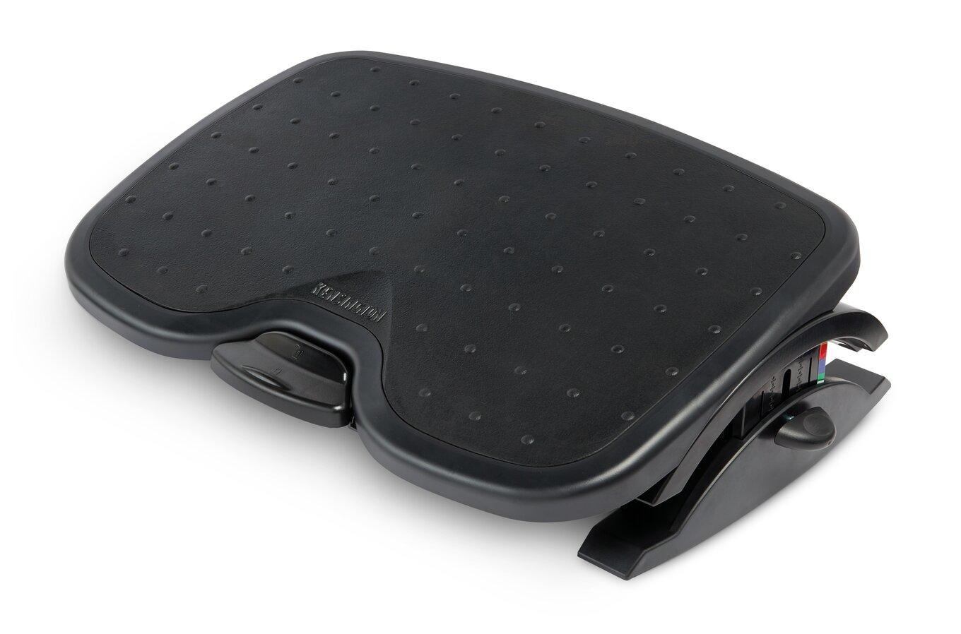 Kensington Poggiapiedi con inclinazione e altezza regolabili - Nero (Kensington K52789WW SoleMate Plus Footrest - Black)