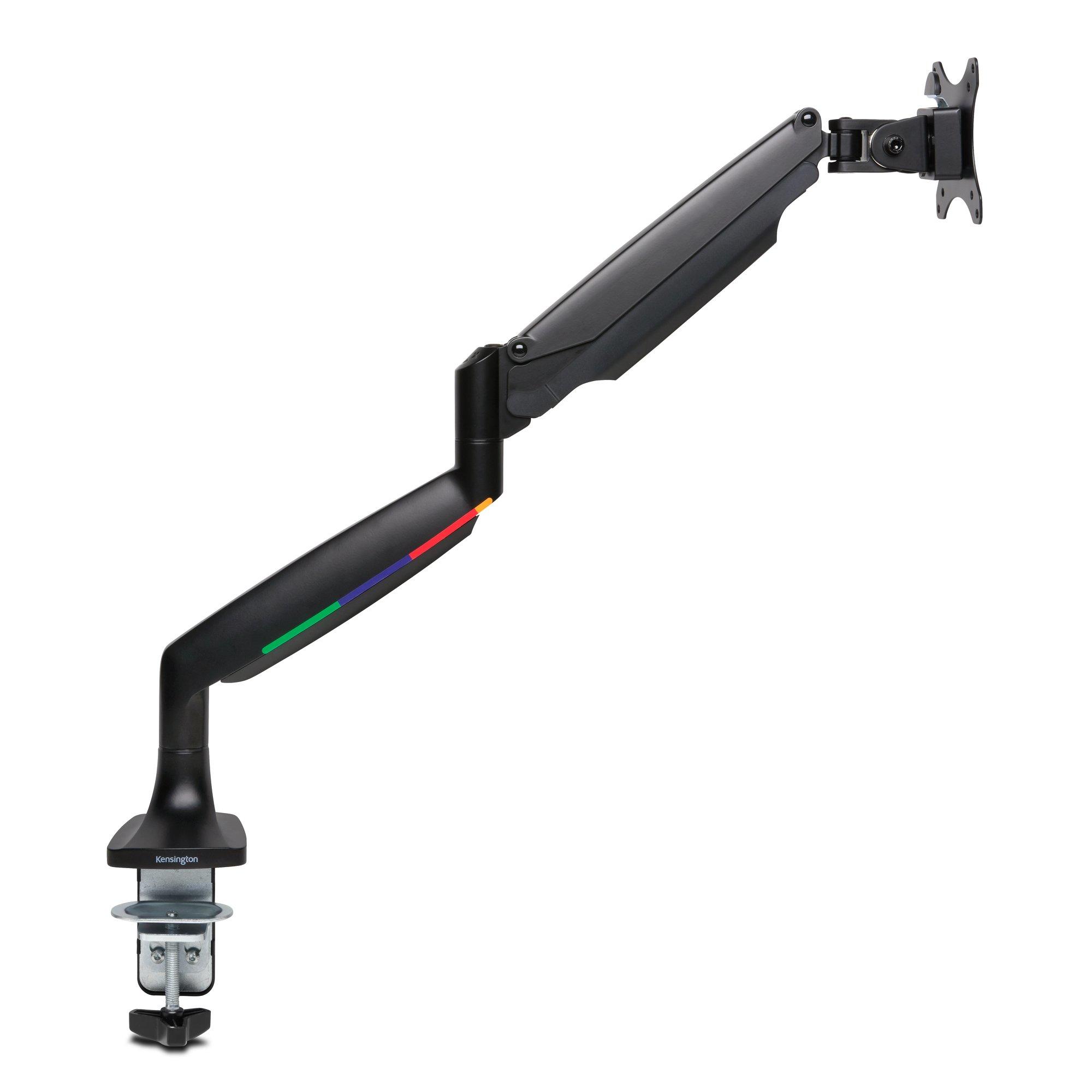 Kensington Braccio per monitor singolo ad altezza regolabile one-touch SmartFitÃƒâ€šÃ‚Â® (ONETOUCH HEIGHTADJUST SNGL